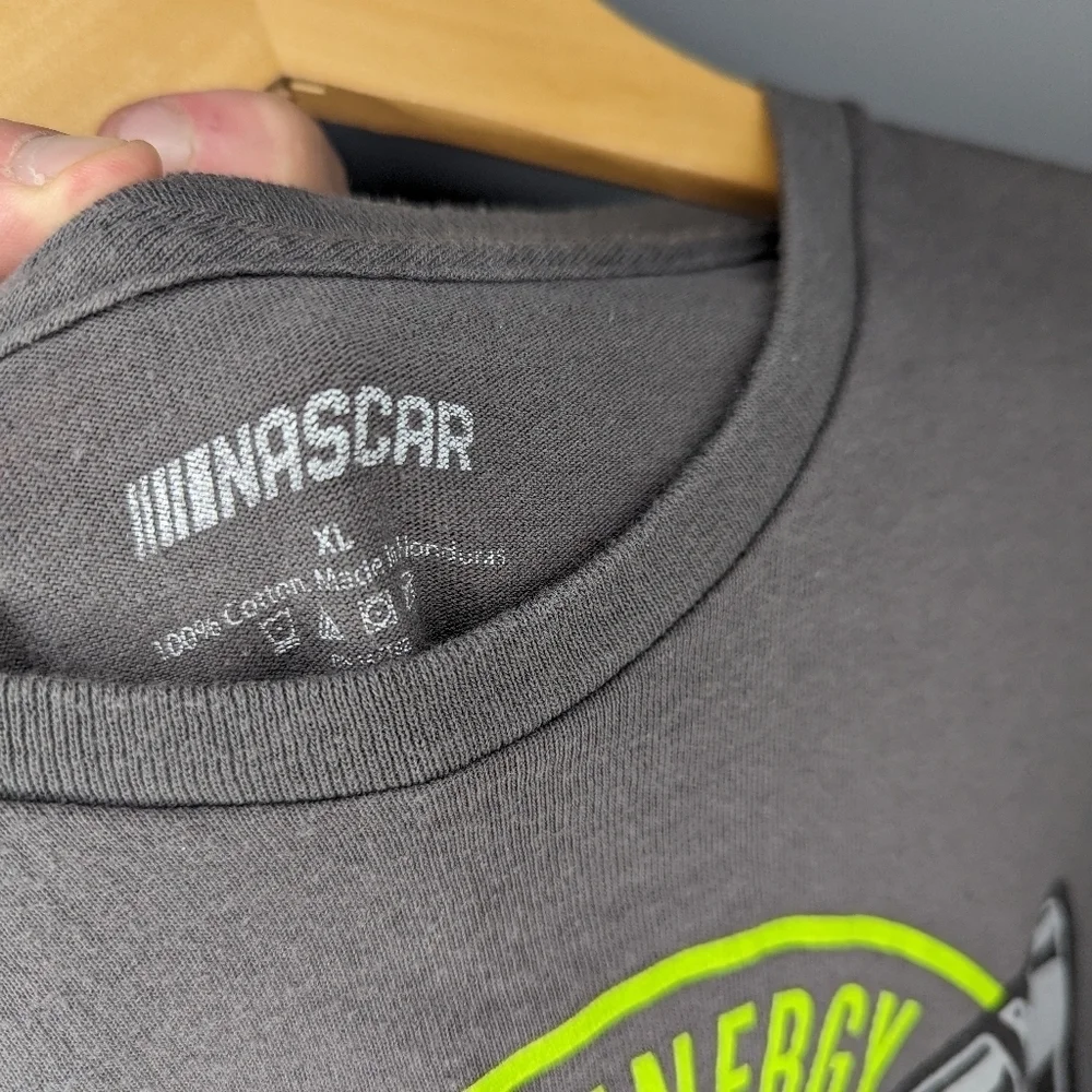 Y2K Nascar Monster Energy Racing Graphic Piston Tshirt Size XL